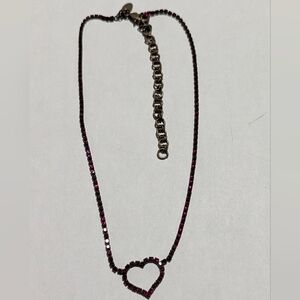 Sorrelli Red Heart Necklace